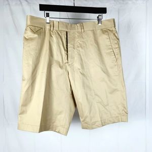 Louis Vuitton Men's Flat Front Khaki Shorts US 36